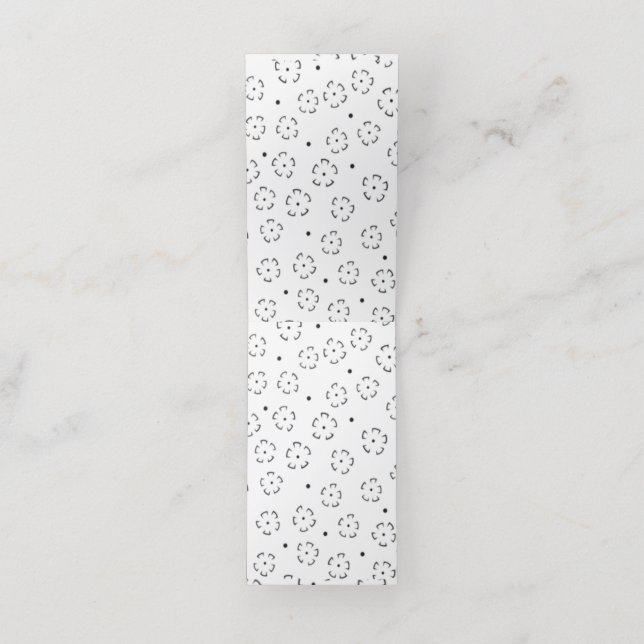 Personalized Back To School Essentials Loyalty Card (Inside Unfolded)