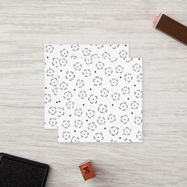 Personalized Back To School Essentials Loyalty Card (Front/Back In Situ)