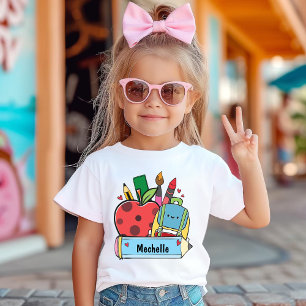 Personalized Back To School First Day Of School T-Shirt