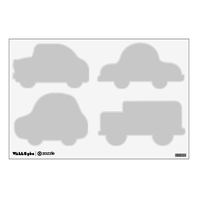 Personalized Back To School Gift Set Wall Decal (Front)