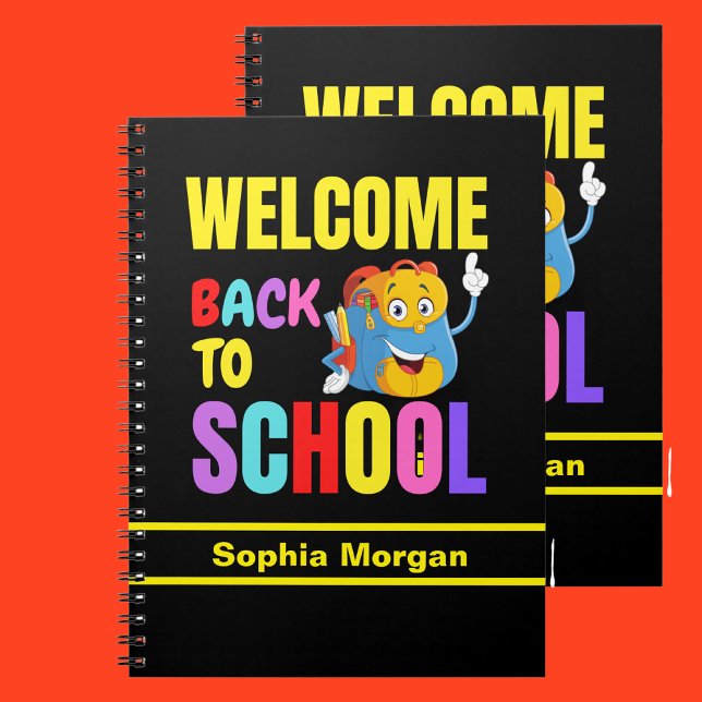 Personalized Back to School Notebook (Creator Uploaded)