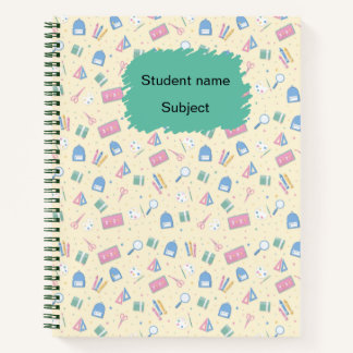 Personalized Back to School Notebook | Custom Name