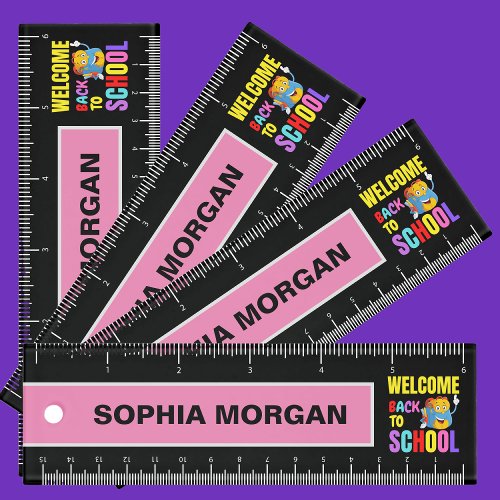 Personalized Back to School Ruler