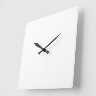 Personalized Back To School Success Square Wall Clock