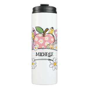 Personalized Back-to-School Supplies with Apple Thermal Tumbler