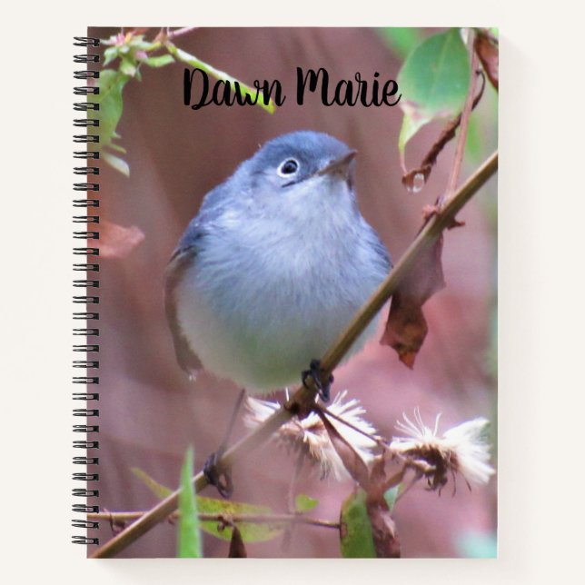 Personalized Backyard Bird Notebook  (Front)