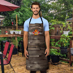 Personalized Backyard Chillin' and Grillin' BBQ Apron<br><div class="desc">Fun,  personalized barbecue theme apron. A great gift idea for birthday's,  housewarming or just because!</div>