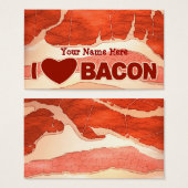 Personalized Bacon love (Front & Back)