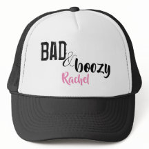 Personalized Bad and Boozy Funny