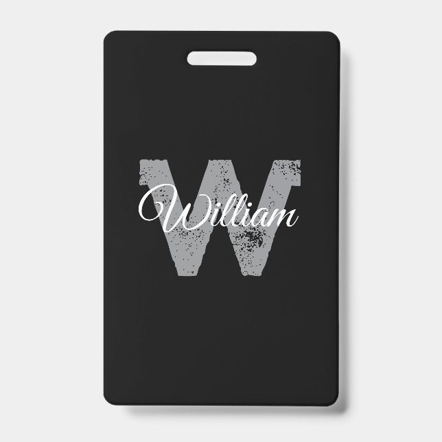 Personalized  badge (Front)