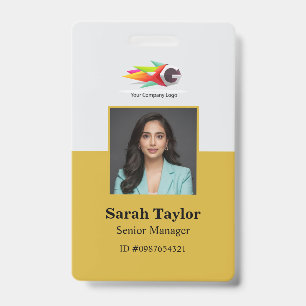 Personalized Badge for corporate employee