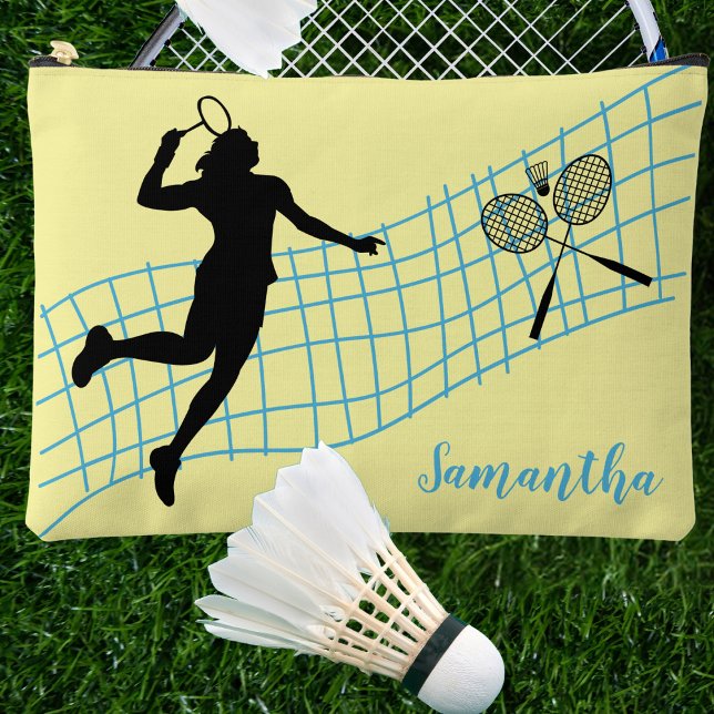 Personalized Badminton Lover's Accessory Bag (Creator Uploaded)