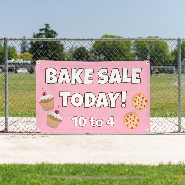 Personalized Bake Sale Banner (Insitu)