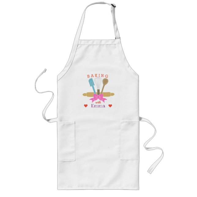 Personalized Baking Apron for Women (Front)