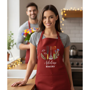 Personalized Baking Apron for Women & Men