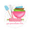 Personalized Baking Cooking Kitchen Stickers