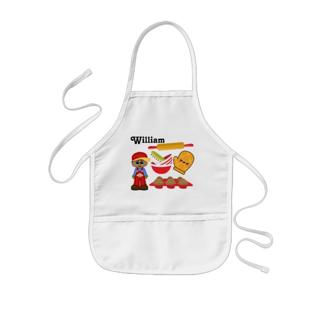 Personalized Baking Kids' Apron (Front)