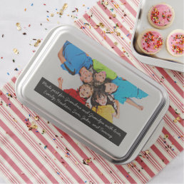 Personalized Baking Pan Photo and Text