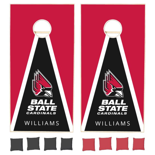 Personalized Ball State University Cornhole Set (Set)