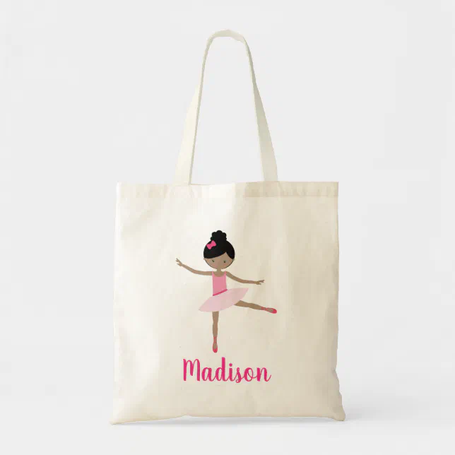 Personalized Ballerina Ballet Class Tote Bag Zazzle