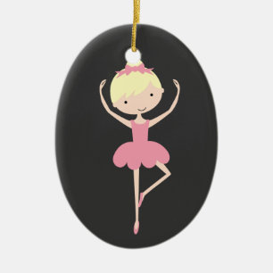 Personalized Ballerina Christmas Ornament