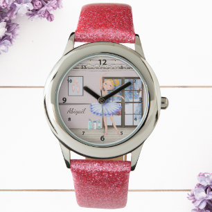 Personalized Ballerina Dance Studio Winter Ballet Watch