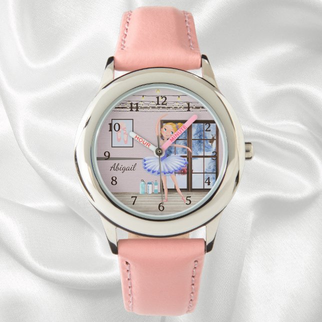 Personalized Ballerina Dance Studio Winter Ballet Watch (Creator Uploaded)