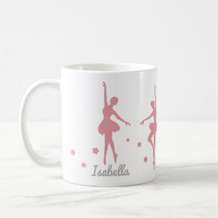 Personalized Ballerina Dancer Gift Mug