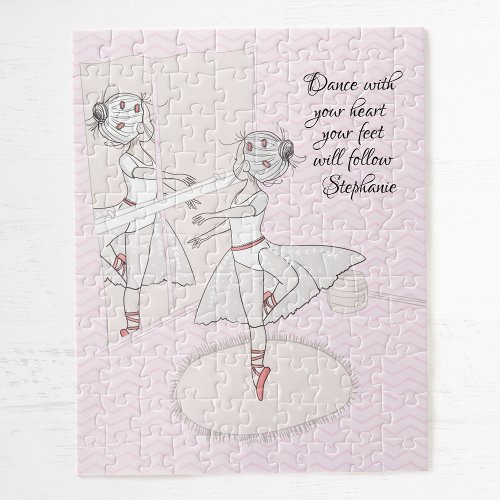 Personalized _ Ballerina Jigsaw Puzzle