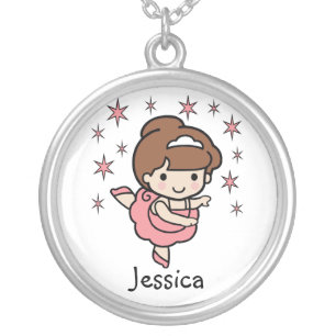 Personalized Ballerina Necklace
