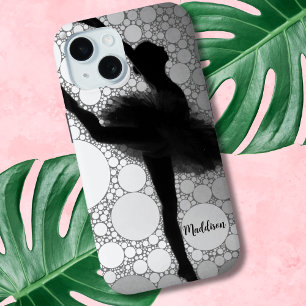 Personalized Ballet Dancing Ballerina iPhone 15 Case
