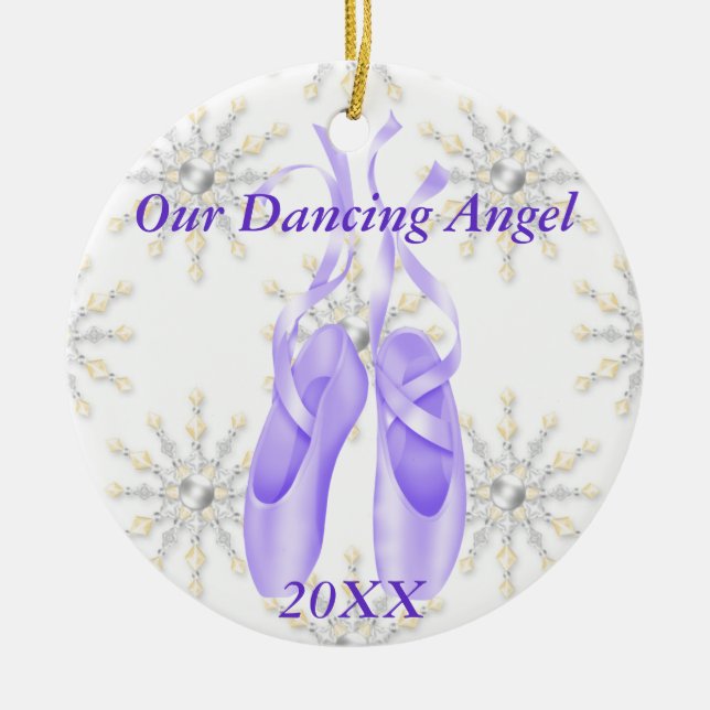 Personalized Ballet/Dancing Ornament 2012 (Front)