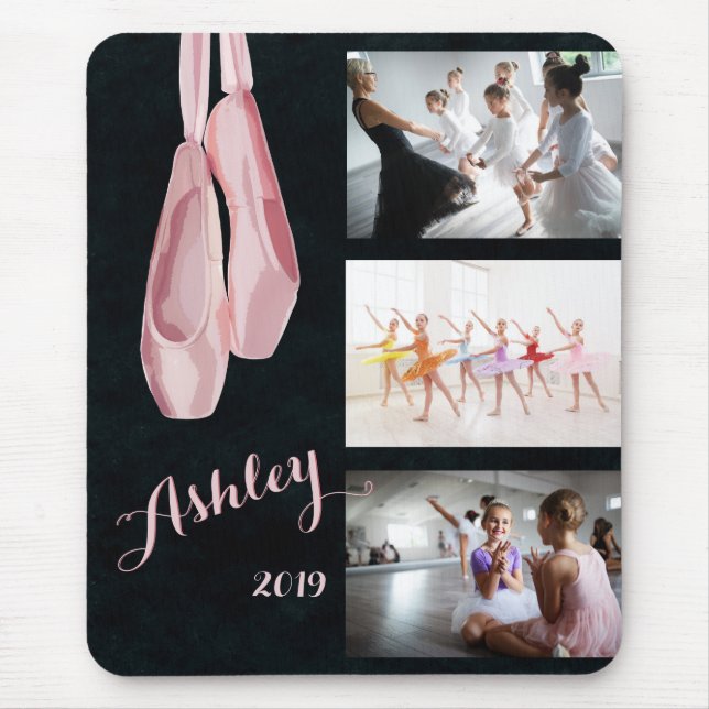 Personalized Ballet Photo Mouse Pad (Front)