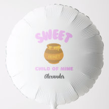Personalized balloon for child's birthday party