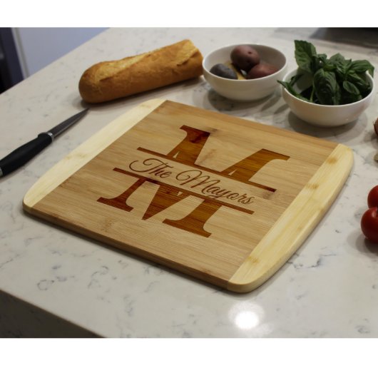 Personalized Bamboo Board (Front)
