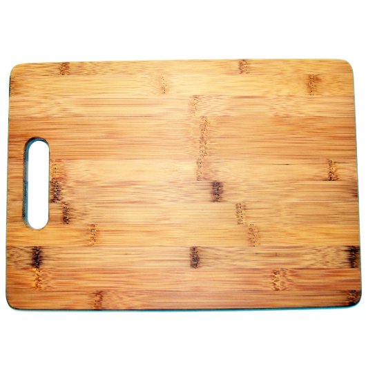 Personalized Bamboo Cutting Board Gift for Runner (Back)