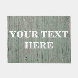 Personalized Bamboo Wood Doormat