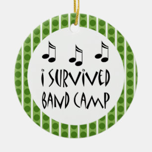 Personalized Band Camp Music Ornament Gift