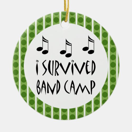 Personalized Band Camp Music Ornament Gift