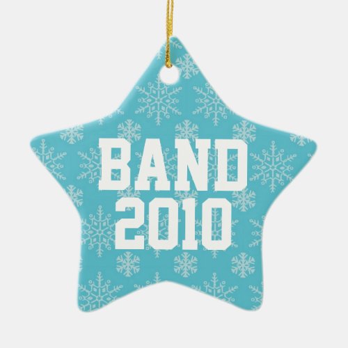 Personalized Band Music Christmas Ornament Gift