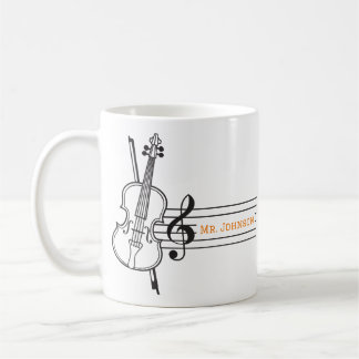 Personalized Band Teacher Inspirational Quote Coffee Mug