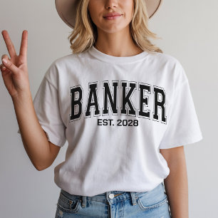 Personalized Banker Shirt, Finance Gift for Banker T-Shirt