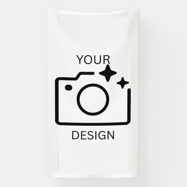 Personalized Banner, Customized Banner (Vertical)