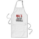 Personalized Bar And Grill Apron | Zazzle