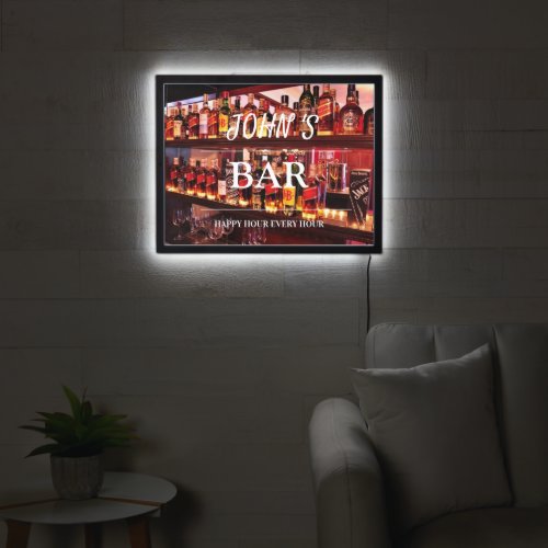 Personalized Bar  LED Sign