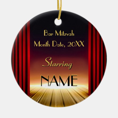 Personalized Bar Mitzvah Dance Floor Giveaways