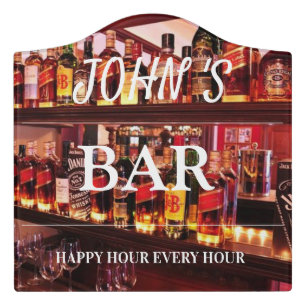 Personalized Bar Sign