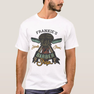 Barber T-Shirt – All Day Barbershop in 2023  Barber shop, Barber shop  decor, Barbershop design