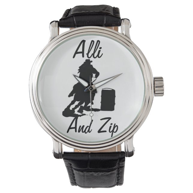 Personalized Barrel Racing Watch (Front)
