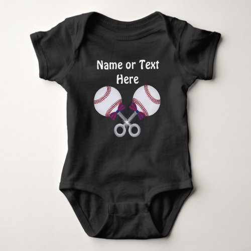 Personalized Baseball Baby Shower Gifts Jersey Baby Bodysuit